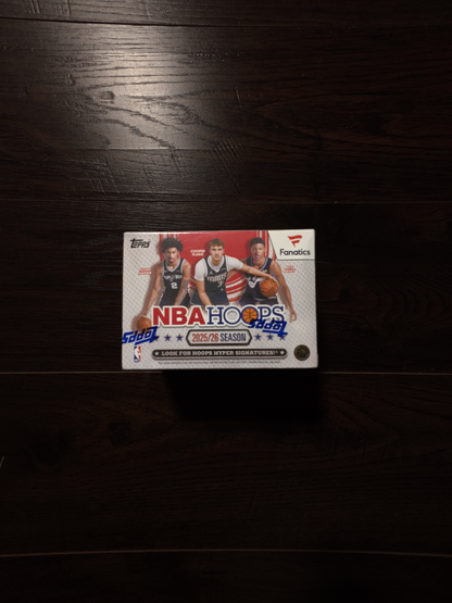 2025-26 Topps Hoops Basketball Fanatics Exclusive Value Box