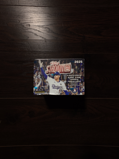 2025 Topps Stadium Club Baseball Value Box