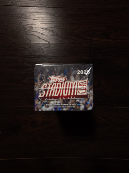 2025 Topps Stadium Club Baseball Value Box