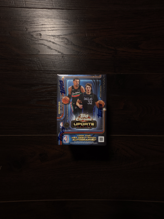 2025-26 Topps Chrome Updates Basketball Value Box