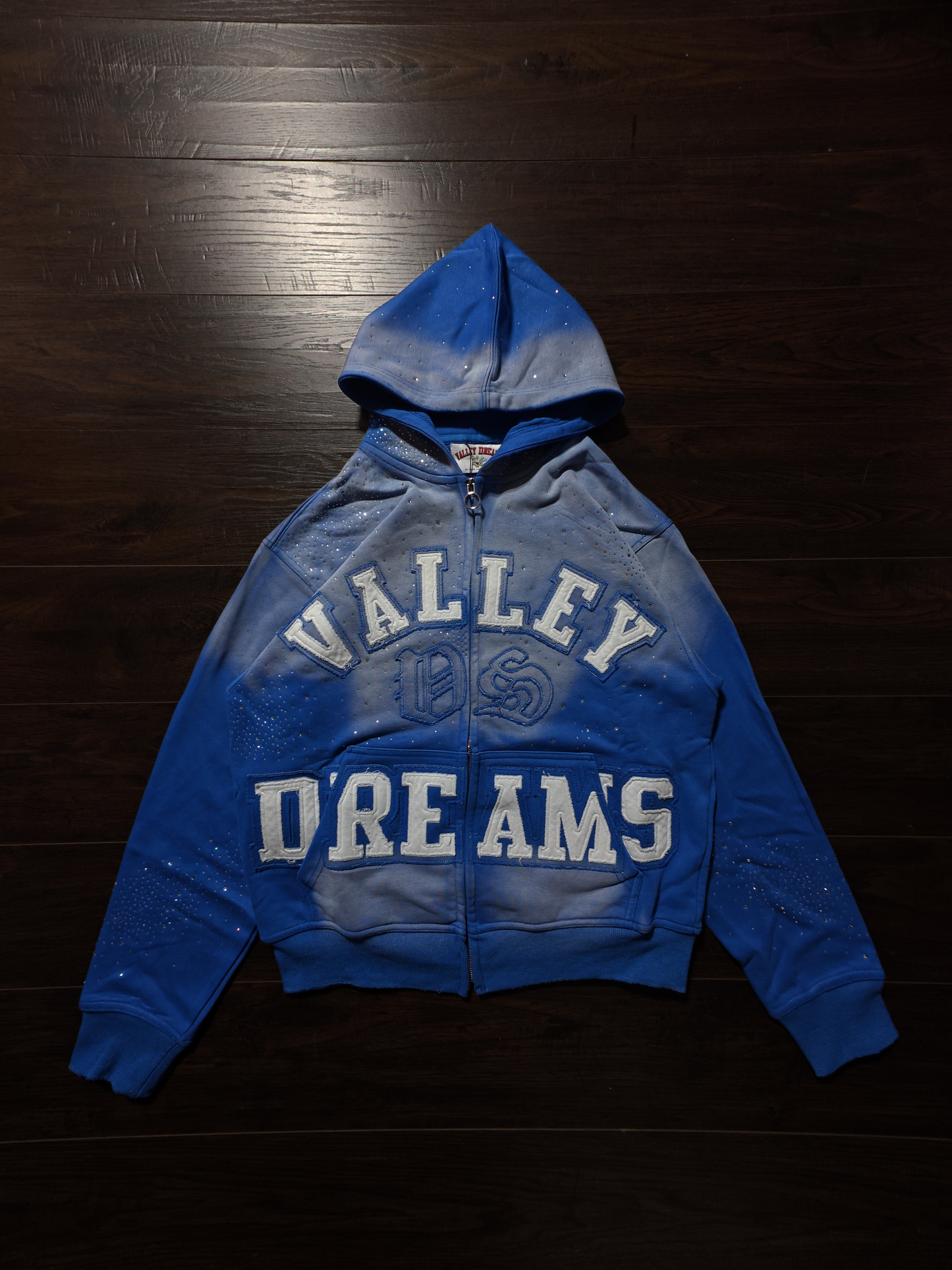 Vale Forever Classico Zip Up Hoodie 'Sapphire' [NEW]