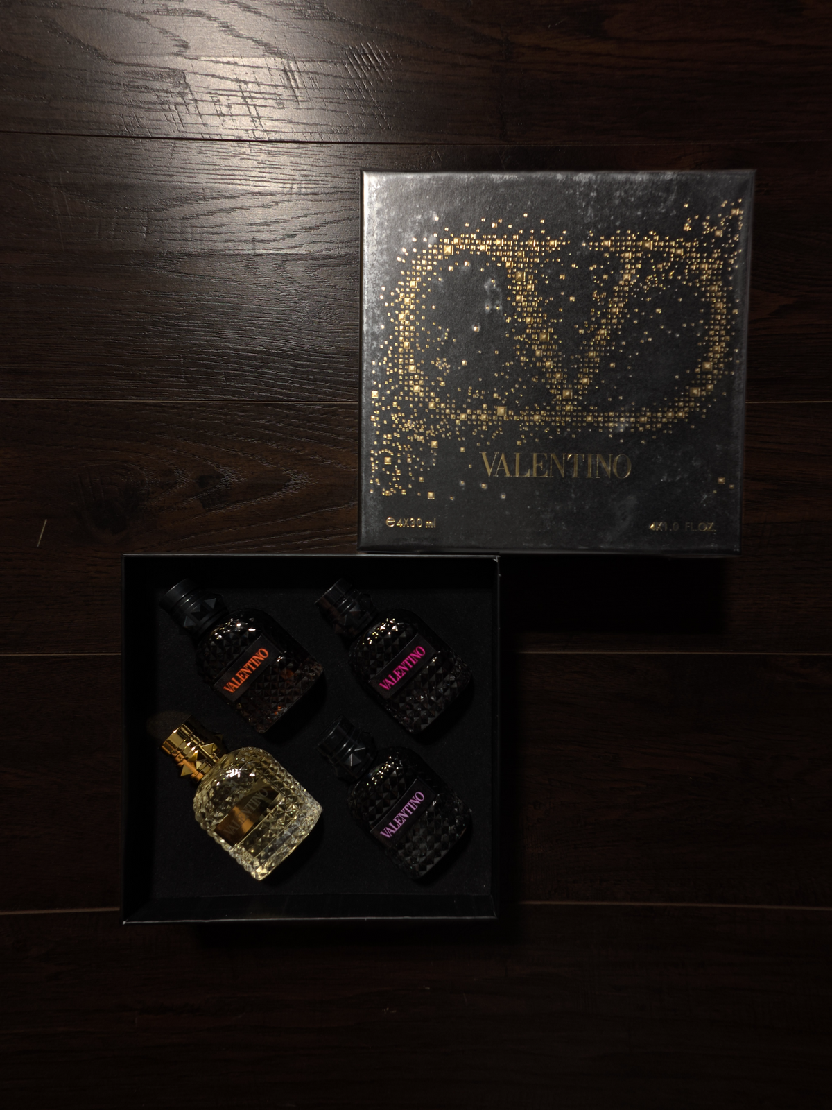 Valentino Born in Roma Men's 4-Piece Fragrance Gift Set [NEW]