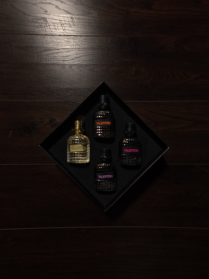 Valentino Born in Roma Men's 4-Piece Fragrance Gift Set [NEW]