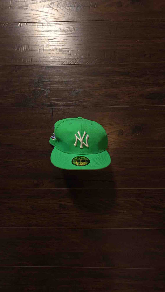 New Era 59FIFTY Fitted Yankees Vanquish Green Hat [USED] - 7 1/8