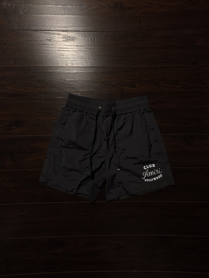 Amiri Club Amiri Swim Trunk 'Black' [NEW]