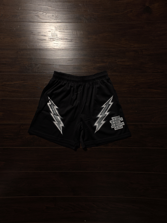 Eric Emanuel EE Basic/Core Lightning Bolt (Cyber Monday) Short Black/White [NEW]