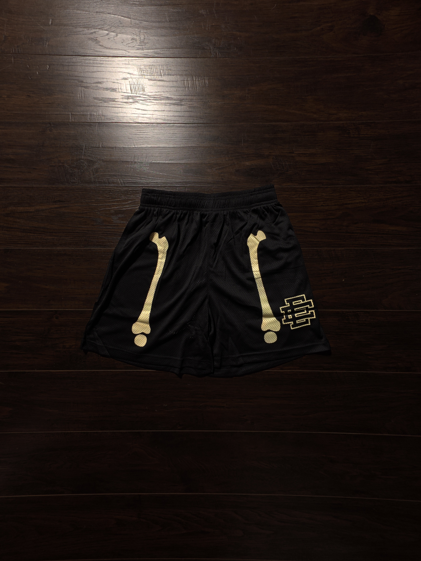 Eric Emanuel EE Basic/Core Short Black Bones [NEW]