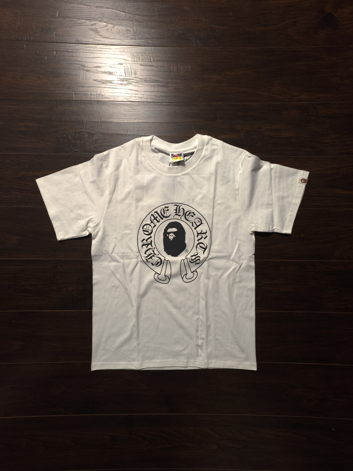 Bape x Chrome Hearts Horseshoe Tee [NEW]