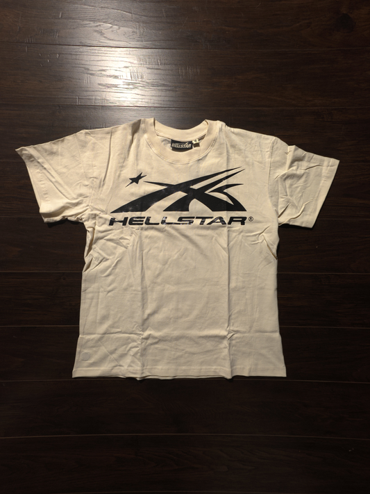 Hellstar Sports Core Gel Logo T-shirt White/Black [NEW]
