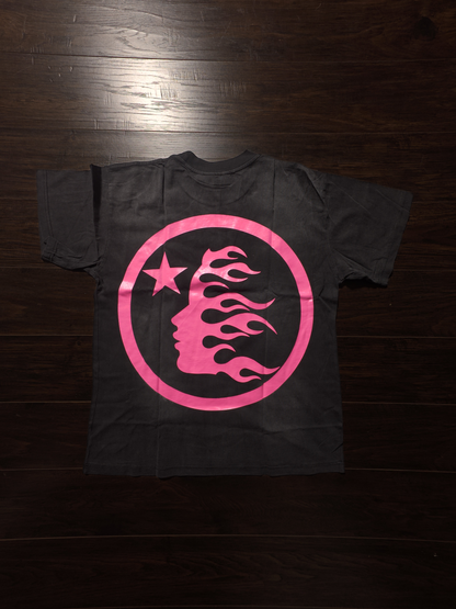 Hellstar Classic T-shirt (Gel Print) Black/Pink [NEW]