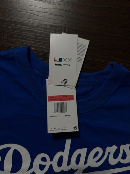 KAWS x Nike x MLB Los Angeles Dodgers Shohei Ohtani Max90 T-Shirt (Game Royal) [NEW]