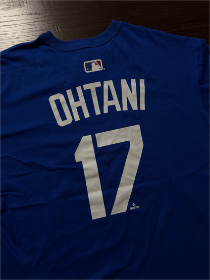 KAWS x Nike x MLB Los Angeles Dodgers Shohei Ohtani Max90 T-Shirt (Game Royal) [NEW]