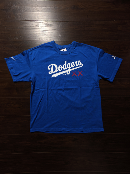 KAWS x Nike x MLB Los Angeles Dodgers Shohei Ohtani Max90 T-Shirt (Game Royal) [NEW]