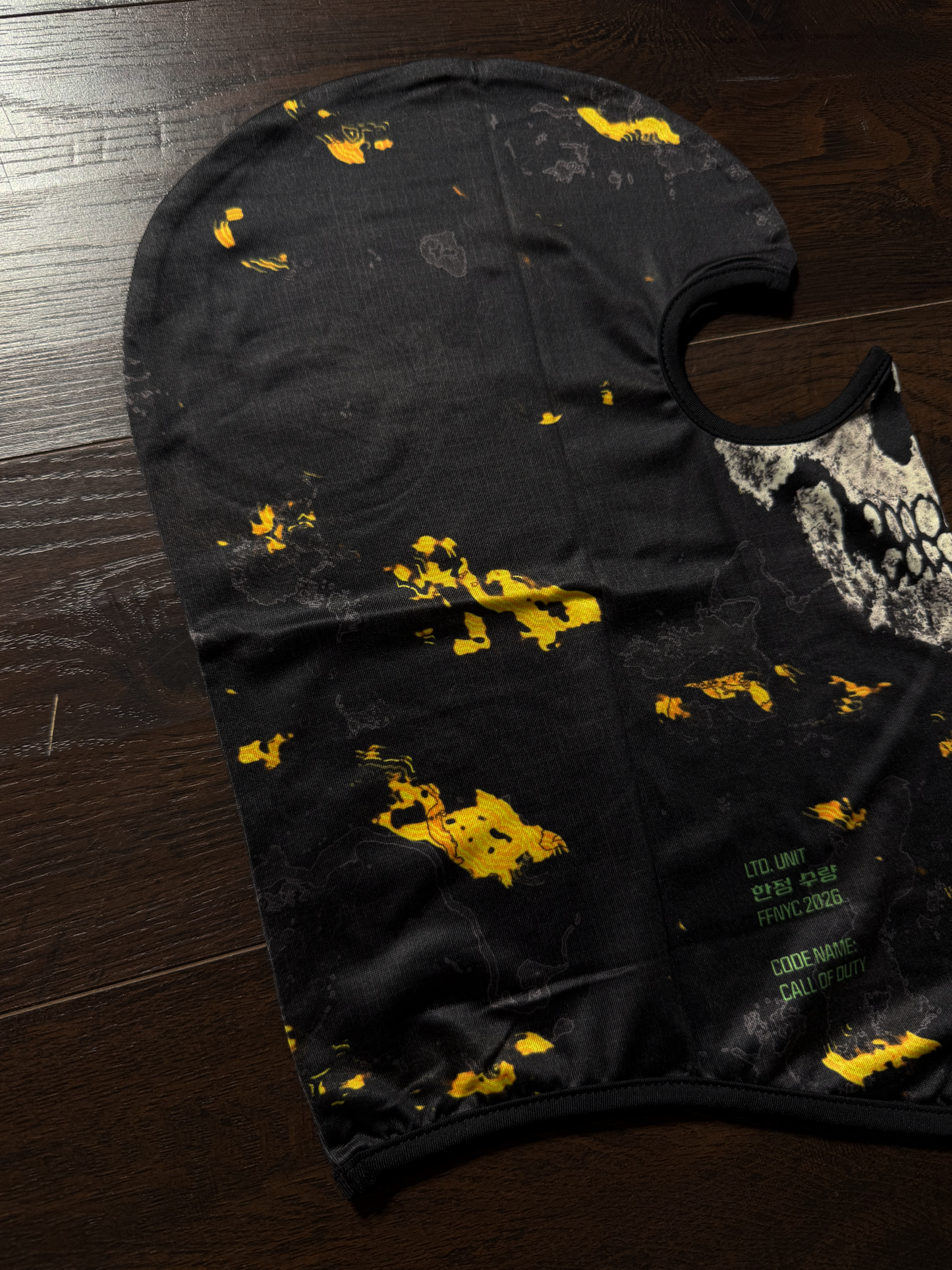Call of Duty MW4 Fanatics Fest NYC Exclusive Ghost Balaclava [NEW]