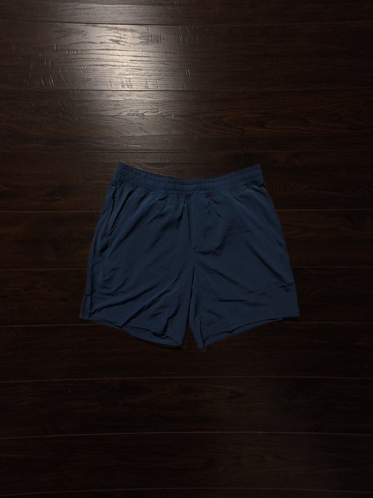 Lululemon Pace Breaker Linerless Short 7" – True Navy [NEW]