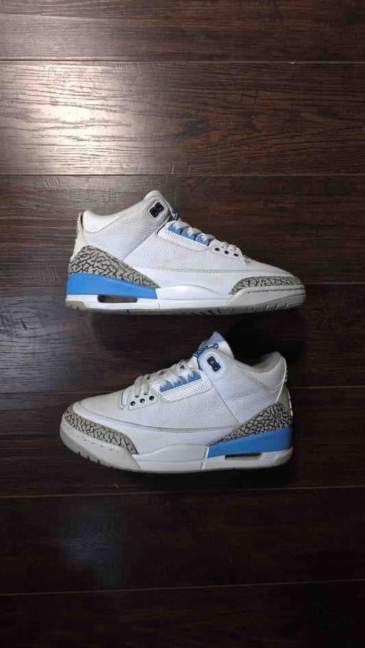 Jordan 3 Retro UNC (2020) [USED] - 10 M