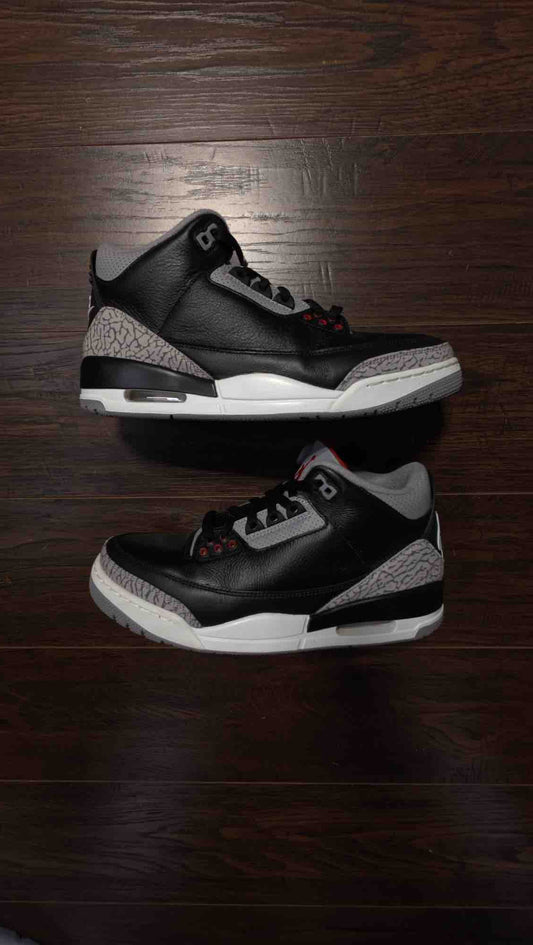 Jordan 3 Retro OG Black Cement (2024) [USED] - 10 M