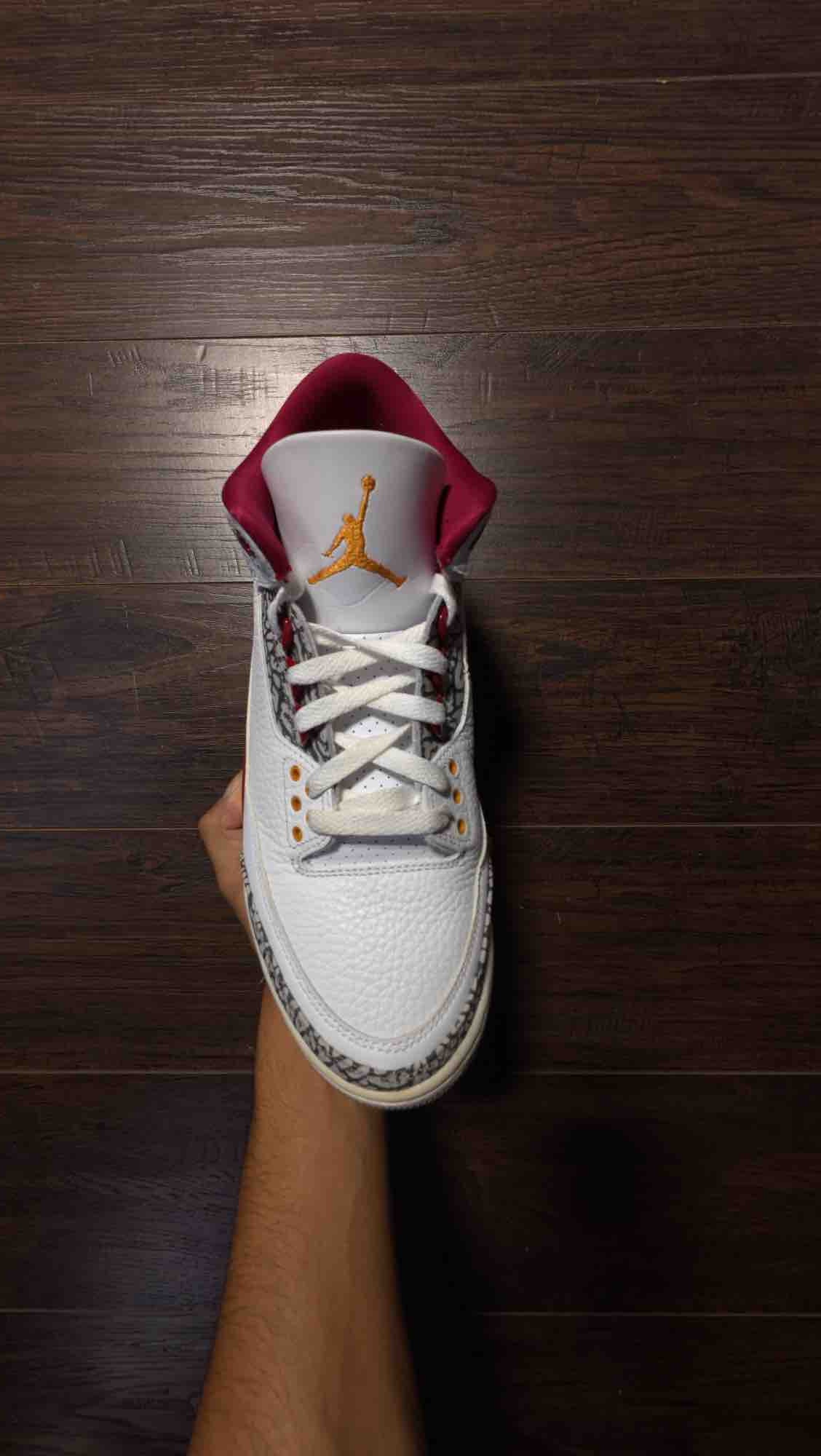 Jordan 3 Retro Cardinal Red [USED] - 10 M