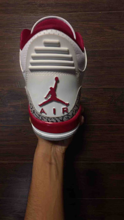 Jordan 3 Retro Cardinal Red [USED] - 10 M