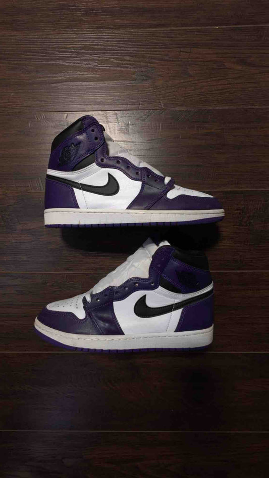 Jordan 1 Retro High Court Purple White [USED] - 10 M