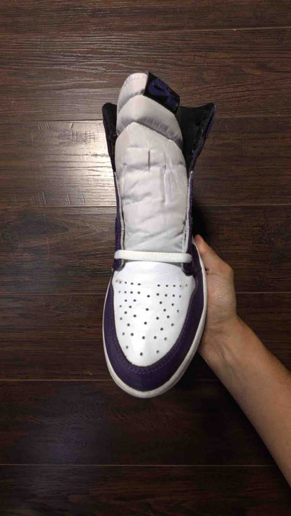 Jordan 1 Retro High Court Purple White [USED] - 10 M
