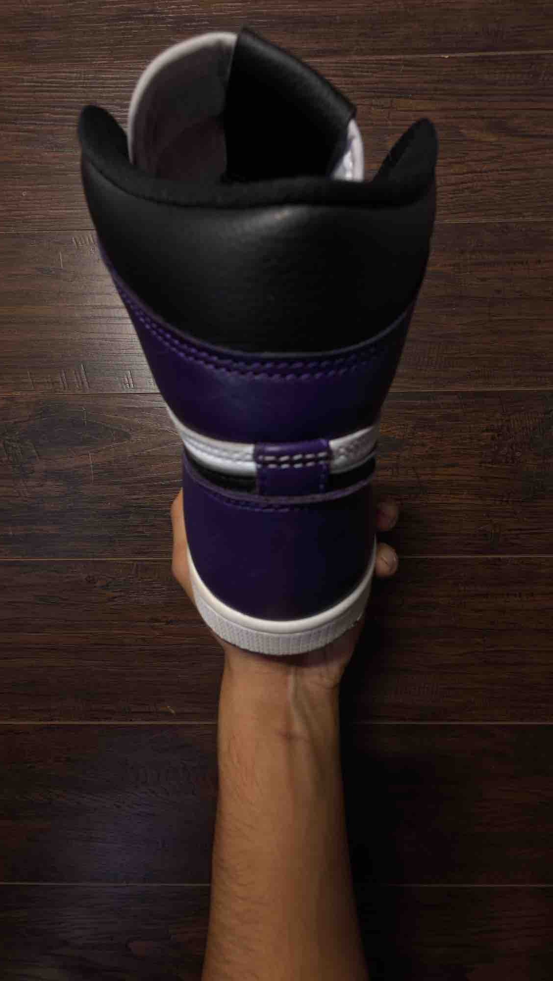 Jordan 1 Retro High Court Purple White [USED] - 10 M