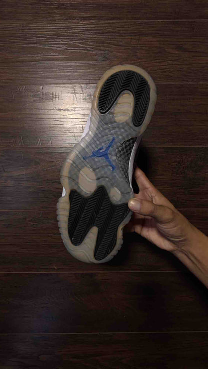 Jordan 11 Retro Low White Concord (Women's) [USED] - 10 M