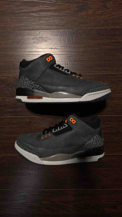 Jordan 3 Retro Fear Pack (2023) [USED] - 10 M