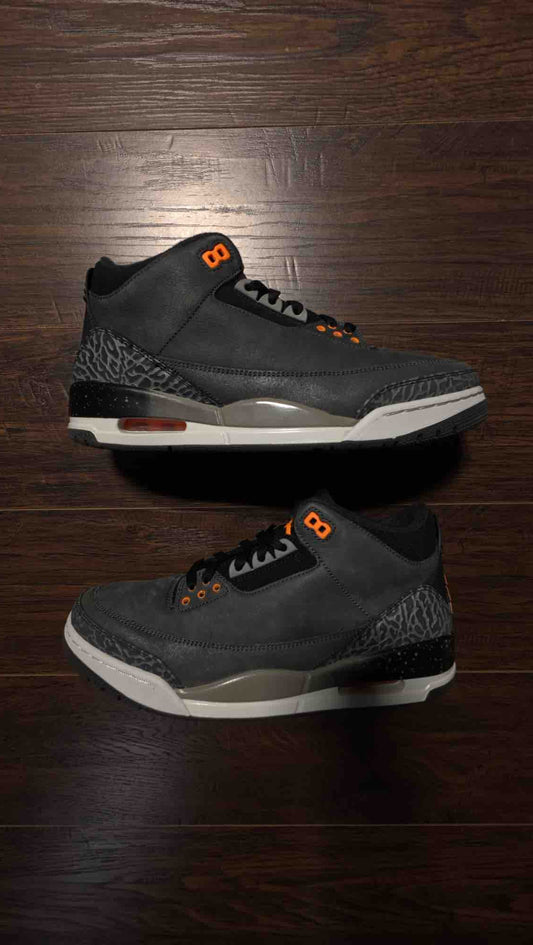 Jordan 3 Retro Fear Pack (2023) [USED] - 10 M