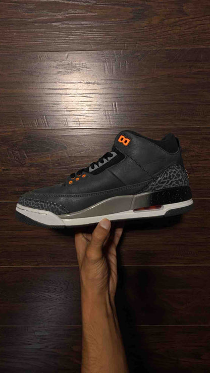 Jordan 3 Retro Fear Pack (2023) [USED] - 10 M