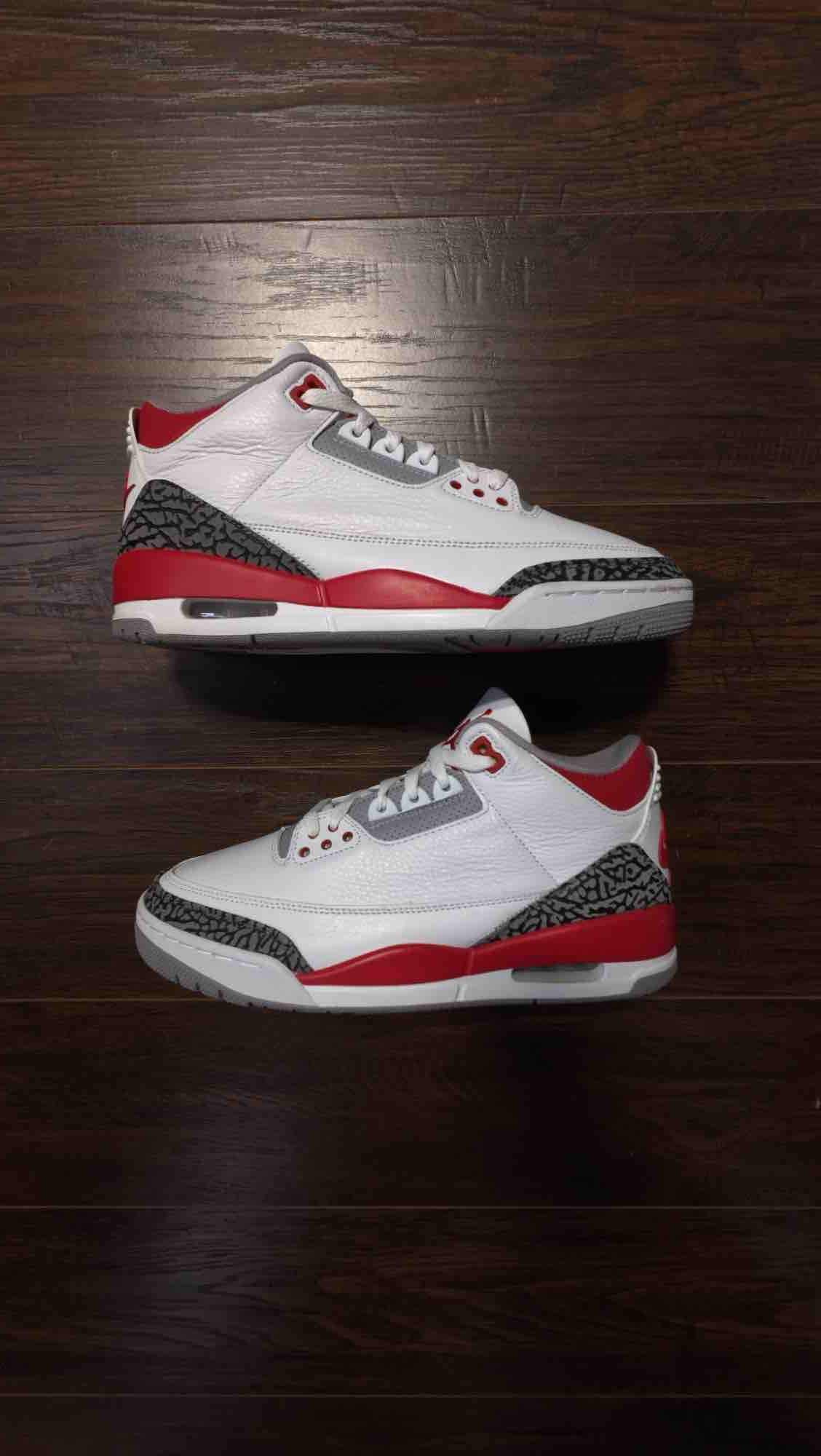 Jordan 3 Retro Fire Red (2022) [USED] - 9.5 M