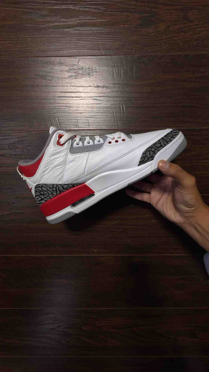 Jordan 3 Retro Fire Red (2022) [USED] - 9.5 M