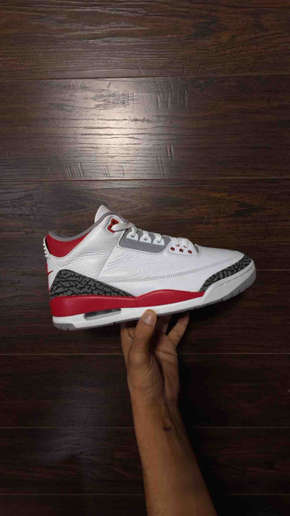 Jordan 3 Retro Fire Red (2022) [USED] - 9.5 M