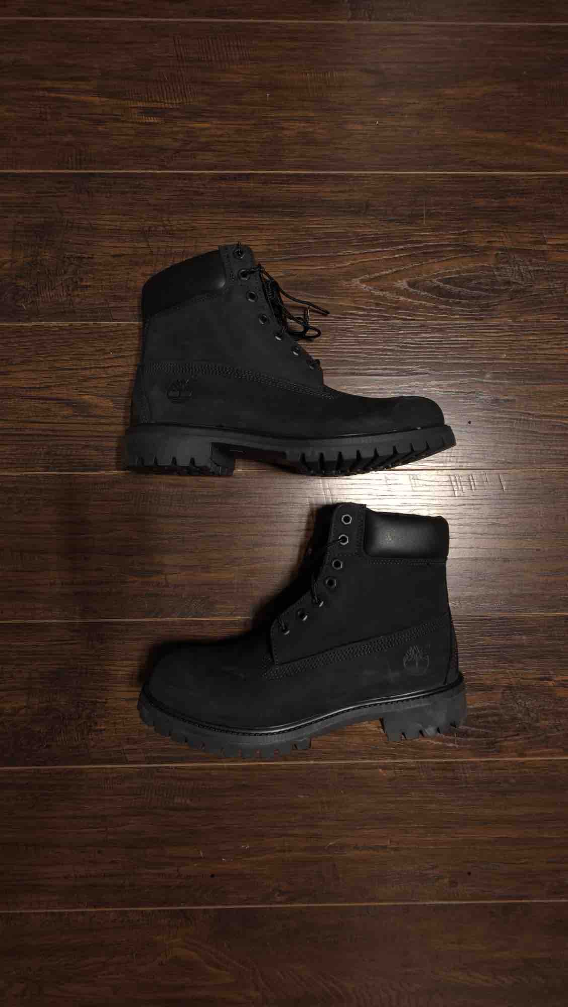 Timberland 6" Boot Black Nubuck Premium [NEW]