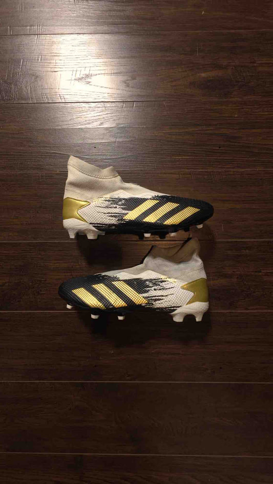 adidas Predator Mutator 20.1 SG Cloud White Gold Metallic Core Black [USED] - 11 M
