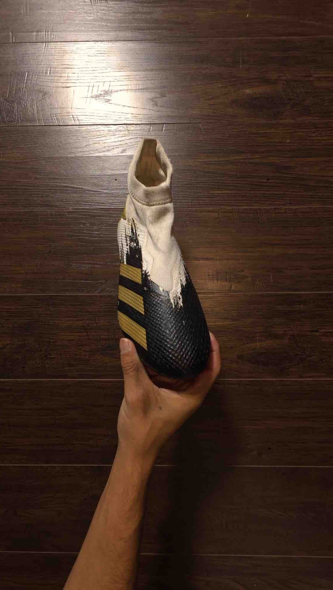 adidas Predator Mutator 20.1 SG Cloud White Gold Metallic Core Black [USED] - 11 M