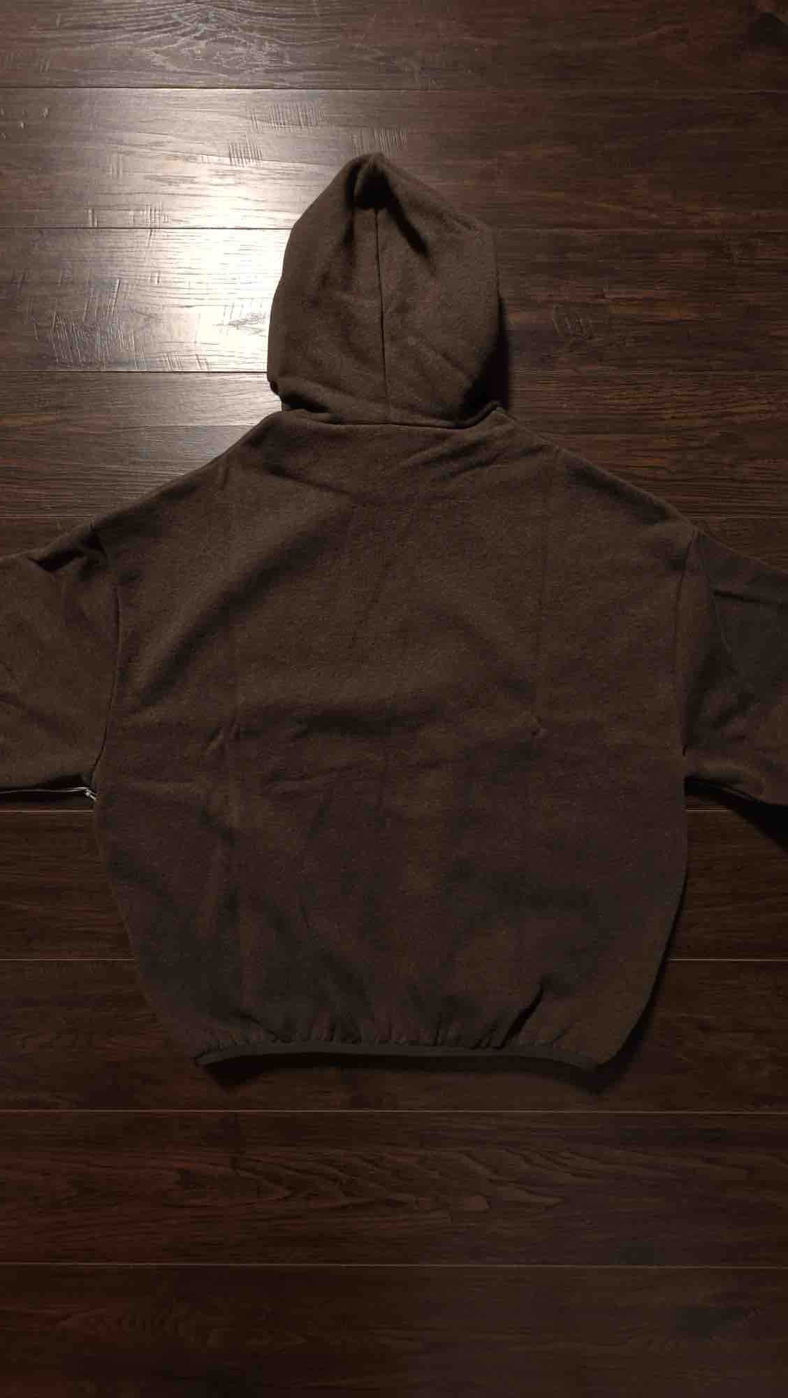Fear of God Essentials Core Collection Hoodie Heather Wood [NEW] - Xs