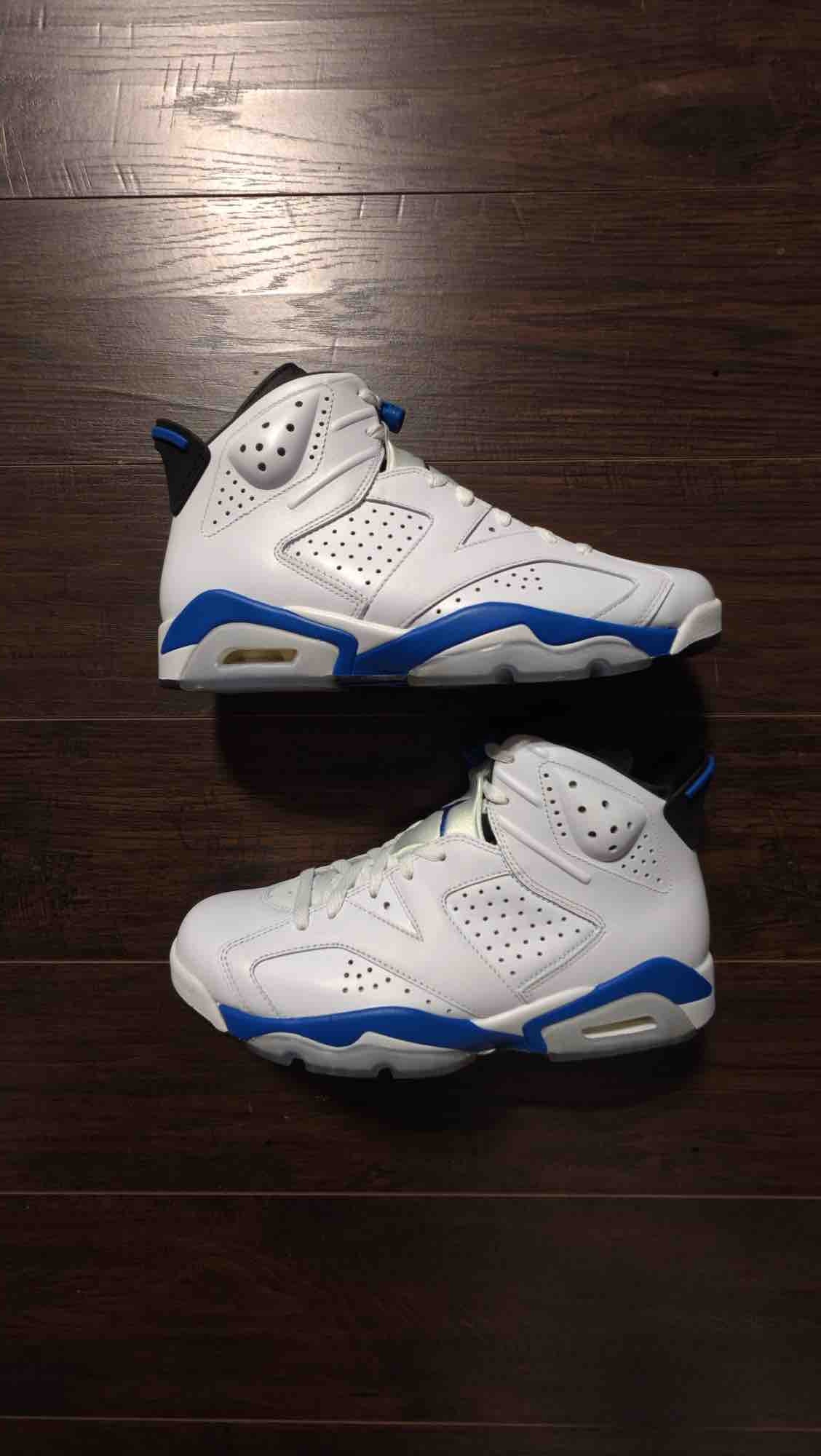 Jordan 6 Retro Sport Blue (2014) [NEW] - 9.5 M
