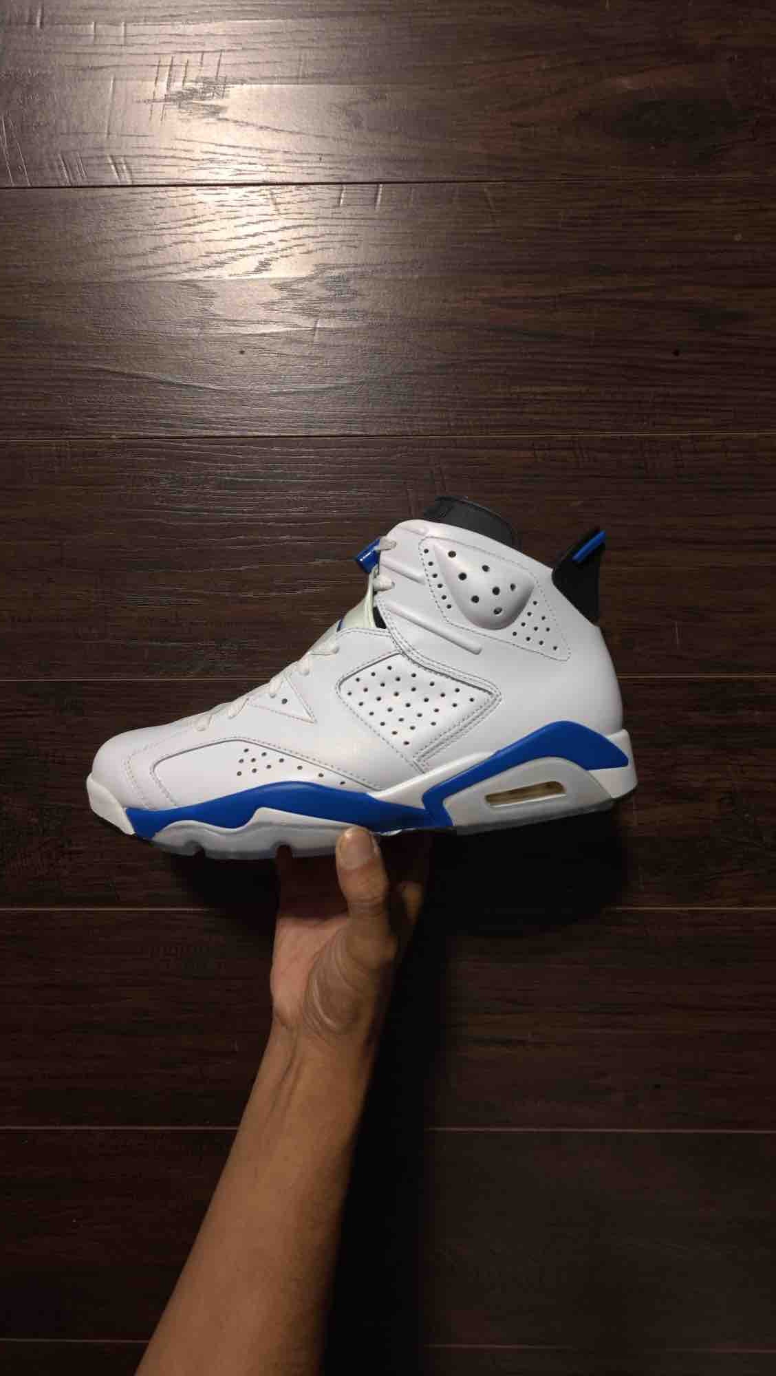 Jordan 6 Retro Sport Blue (2014) [NEW] - 9.5 M