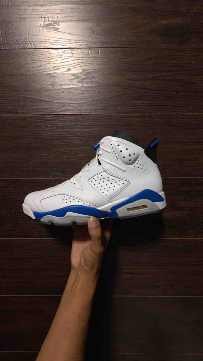 Jordan 6 Retro Sport Blue (2014) [NEW] - 9.5 M