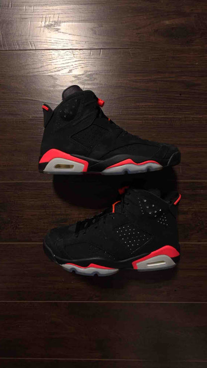 Jordan 6 Retro Infrared Black (2014) [NEW] - 9.5 M