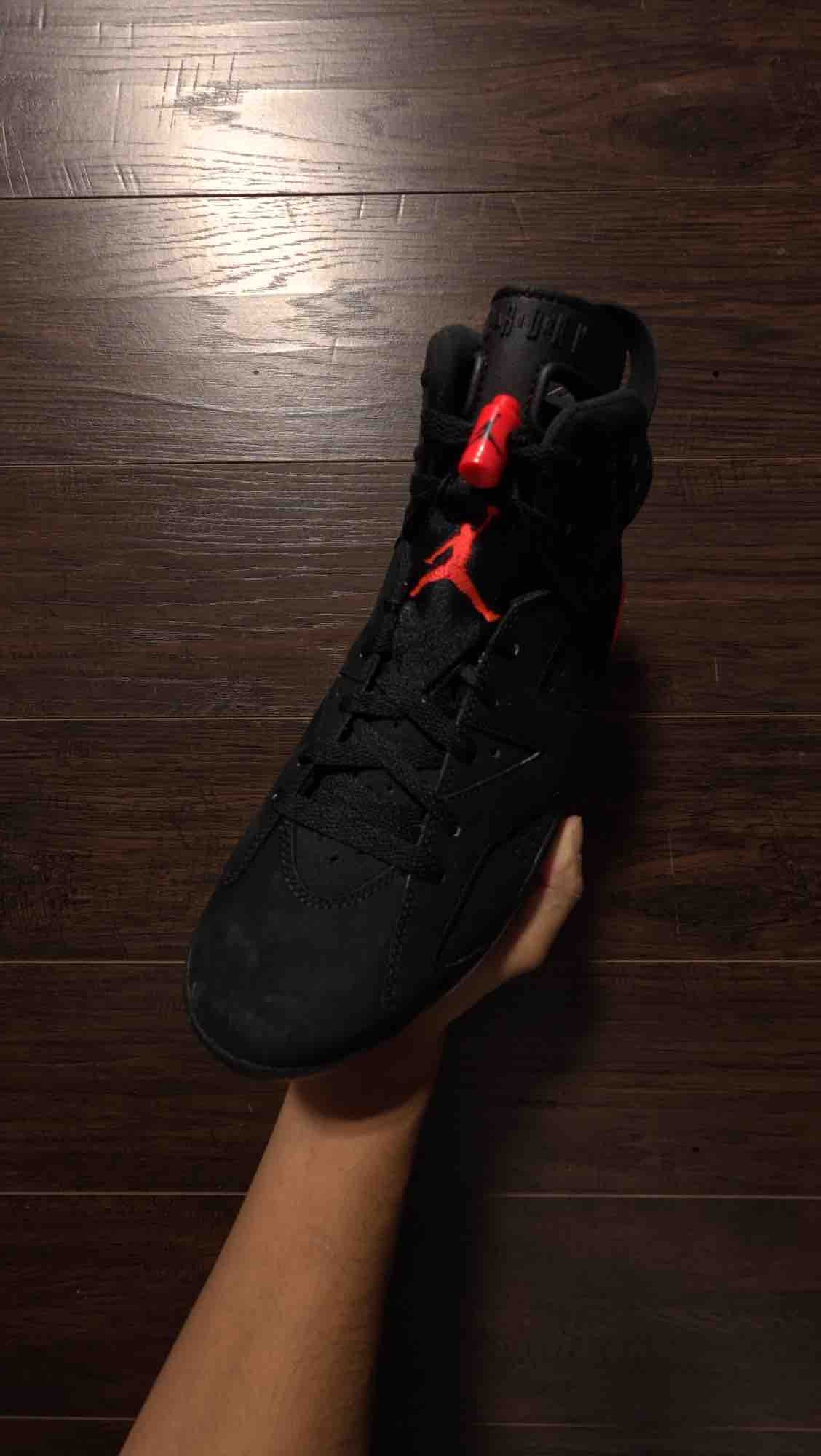 Jordan 6 Retro Infrared Black (2014) [NEW] - 9.5 M