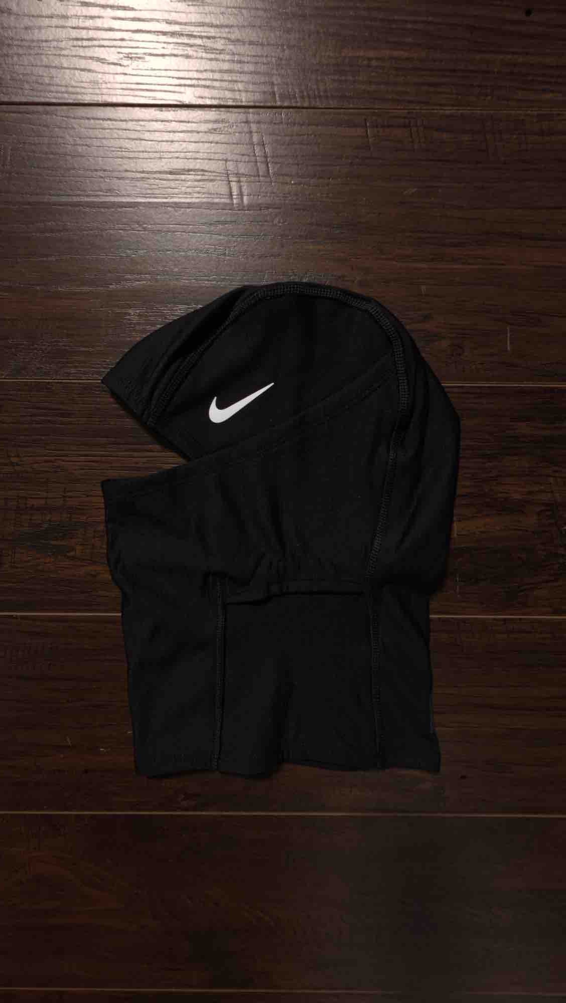 Nike Pro THERMA-FIT Hyperwarm Hood Black/White [NEW] - One Size