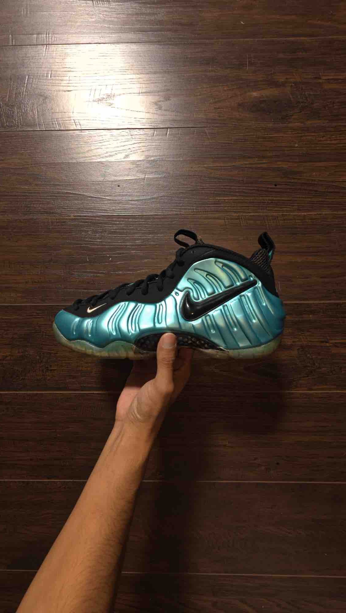 Nike Air Foamposite Pro Electric Blue [USED] - 9.5 M