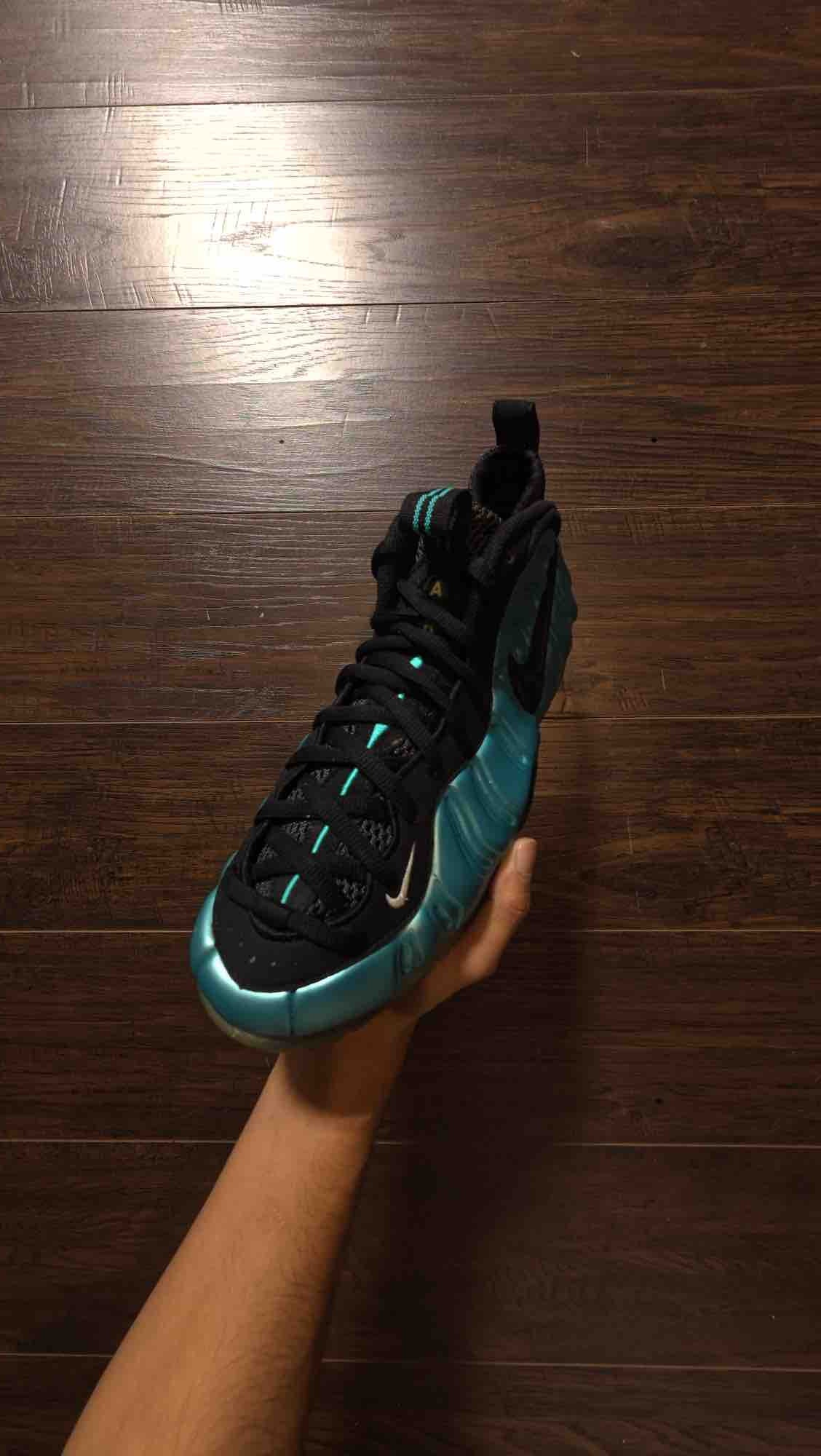 Nike Air Foamposite Pro Electric Blue [USED] - 9.5 M