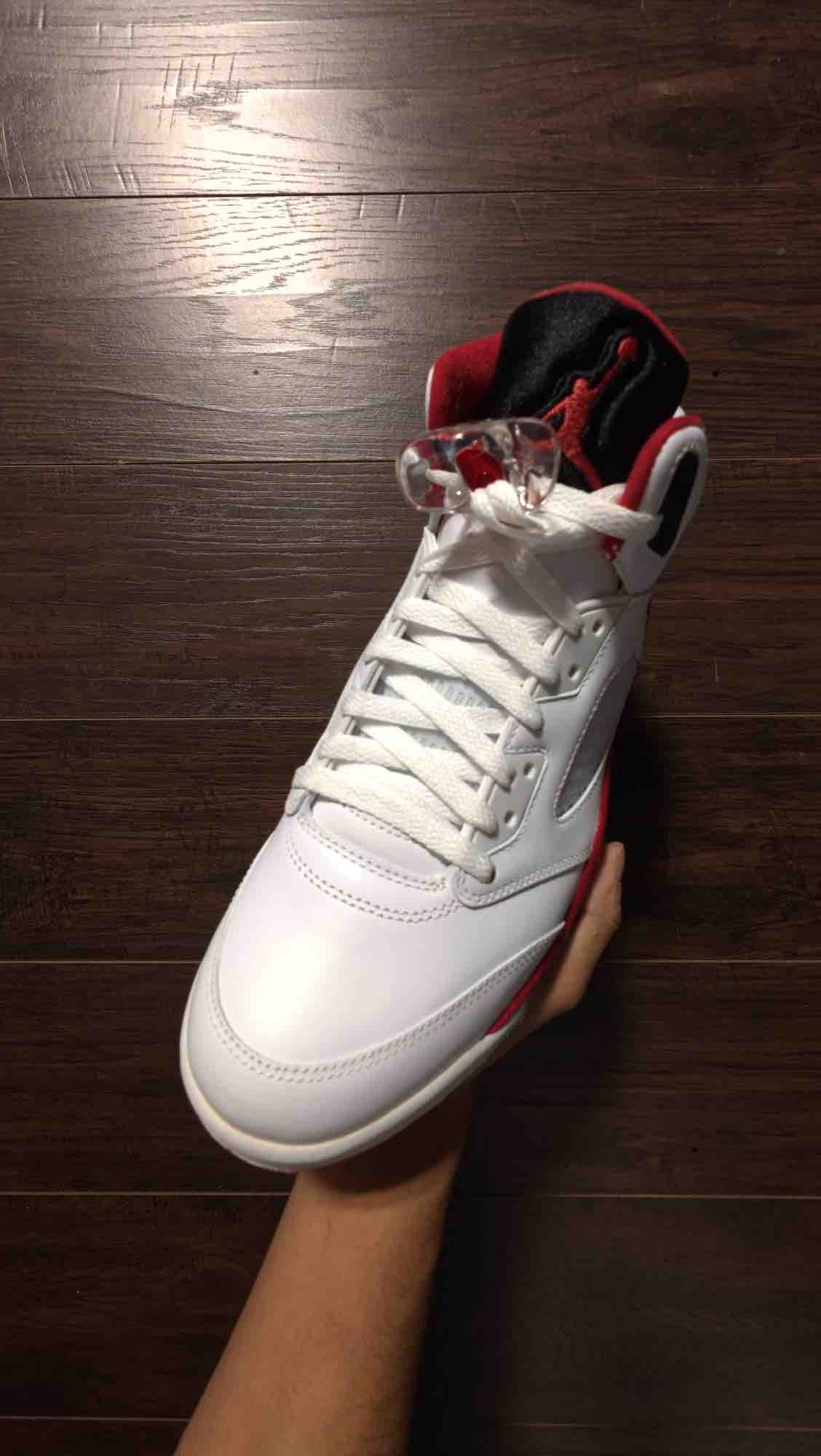Jordan 5 Retro Fire Red Black Tongue (2013) [NEW] - 9.5 M