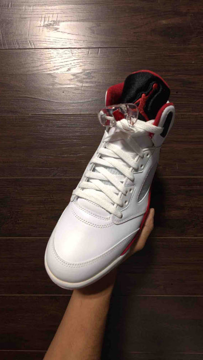 Jordan 5 Retro Fire Red Black Tongue (2013) [NEW] - 9.5 M