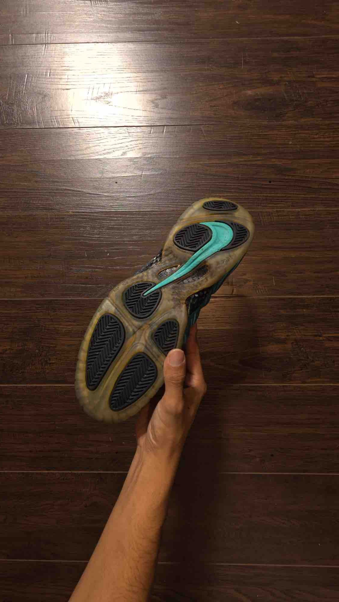 Nike Air Foamposite Pro Electric Blue [USED] - 9.5 M