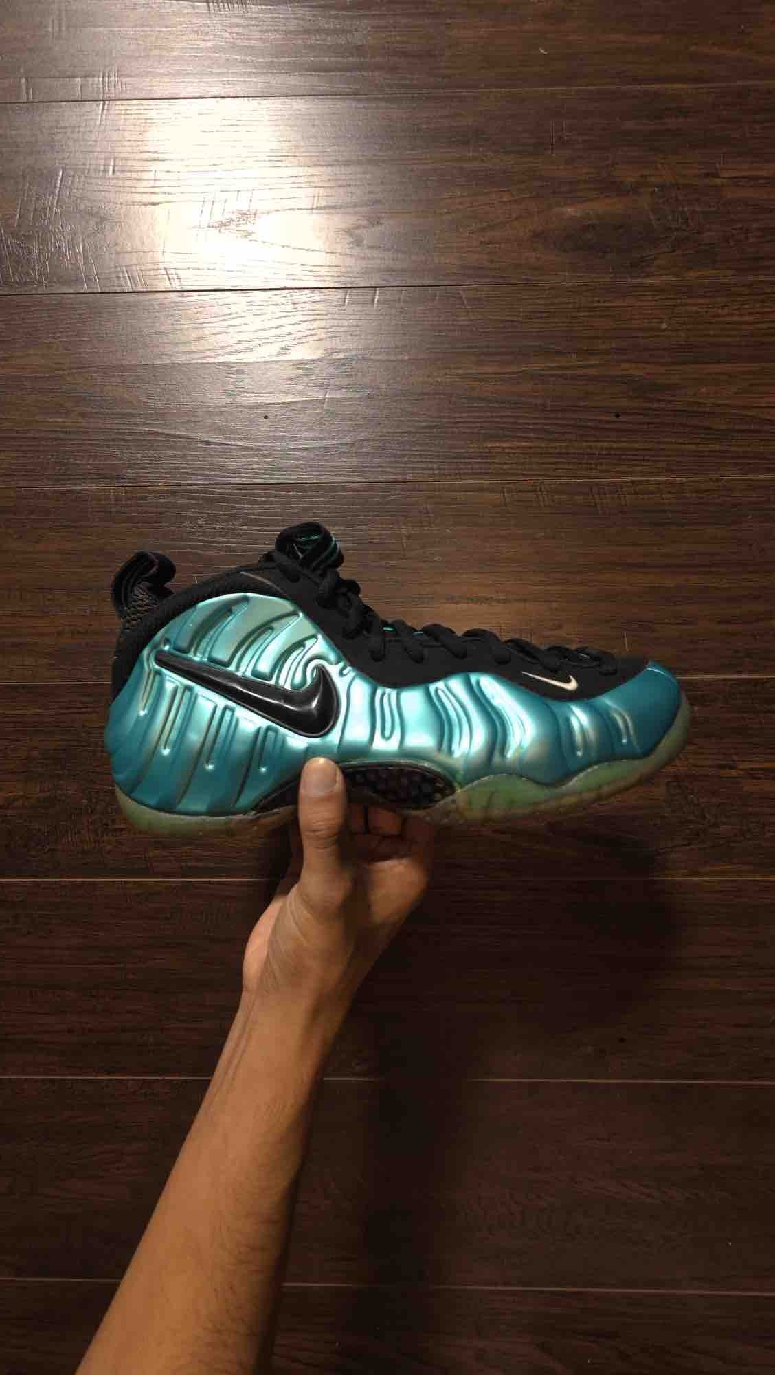 Nike Air Foamposite Pro Electric Blue [USED] - 9.5 M