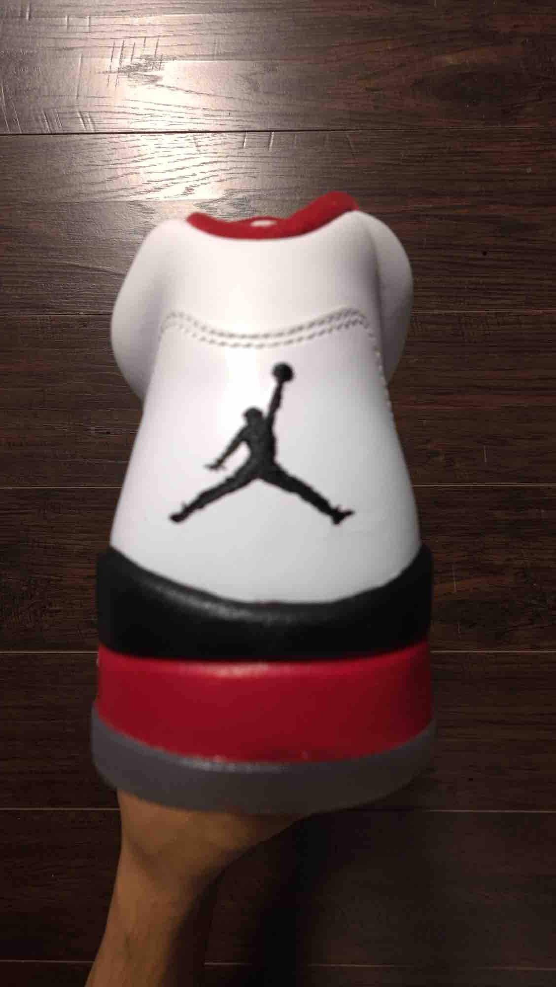 Jordan 5 Retro Fire Red Black Tongue (2013) [NEW] - 9.5 M